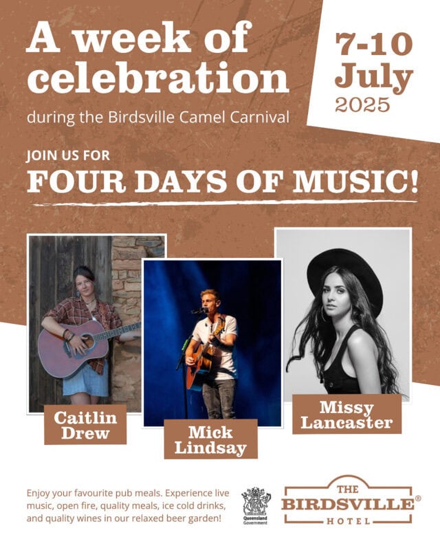 Birdsville Music Poster 1